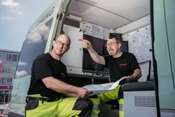 Bohrschlamm Entsorgung auf der Baustelle